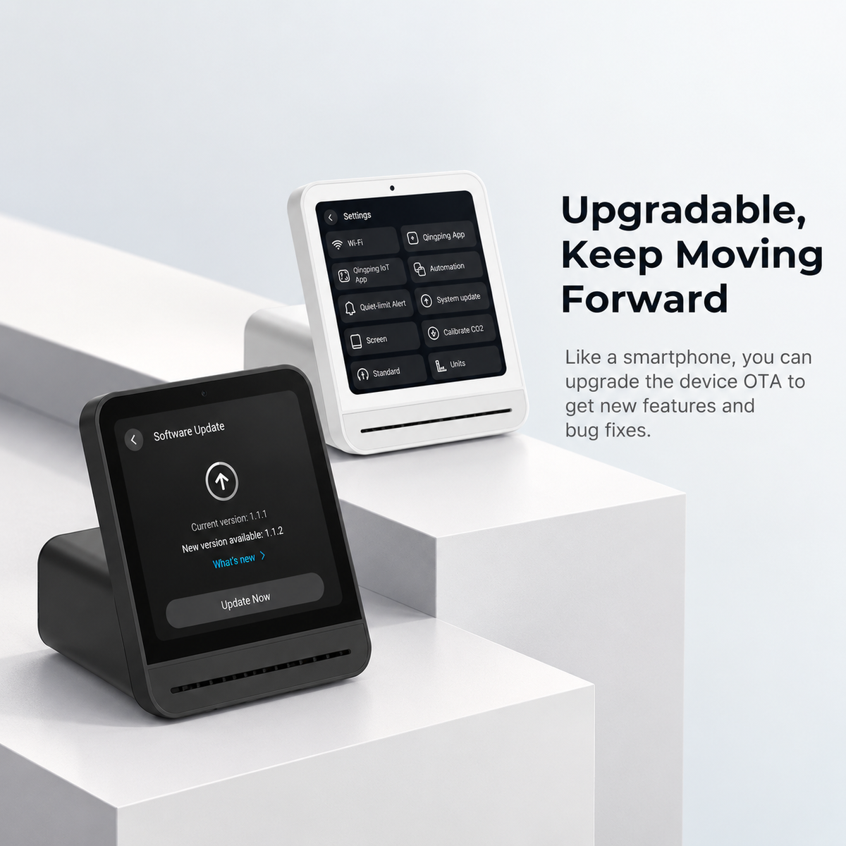 Qingping™ 7-in-1 Smart Indoor Air Quality Monitor