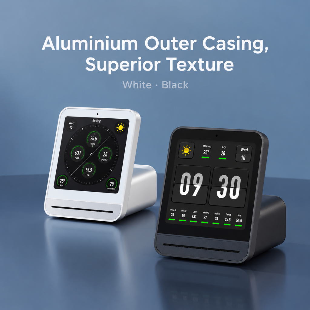 Qingping™ 7-in-1 Smart Indoor Air Quality Monitor