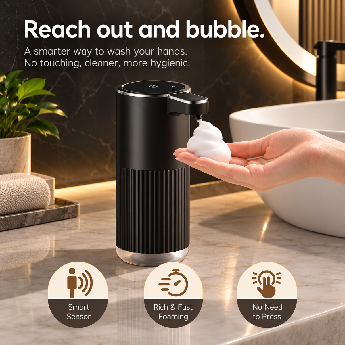 SensaFlow™ Automatic Soap Dispenser