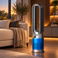 AeroHeat™ Bladeless Tower Fan & Heater