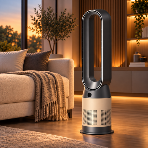 AeroHeat™ Bladeless Tower Fan & Heater