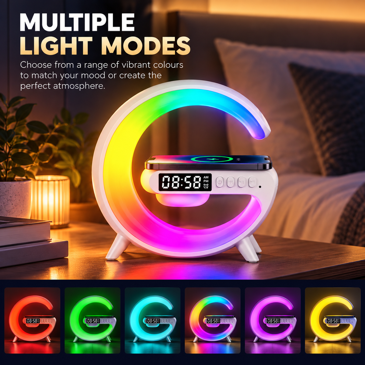 GlowDock™ 4-in-1 Charging Station