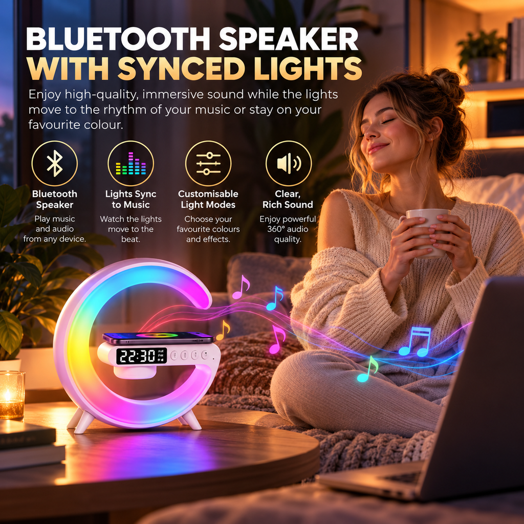 GlowDock™ 4-in-1 Charging Station