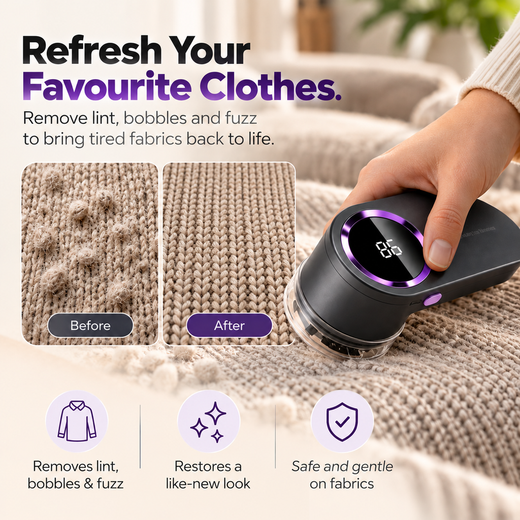 Luma™ Smart Fabric Shaver & Lint Remover