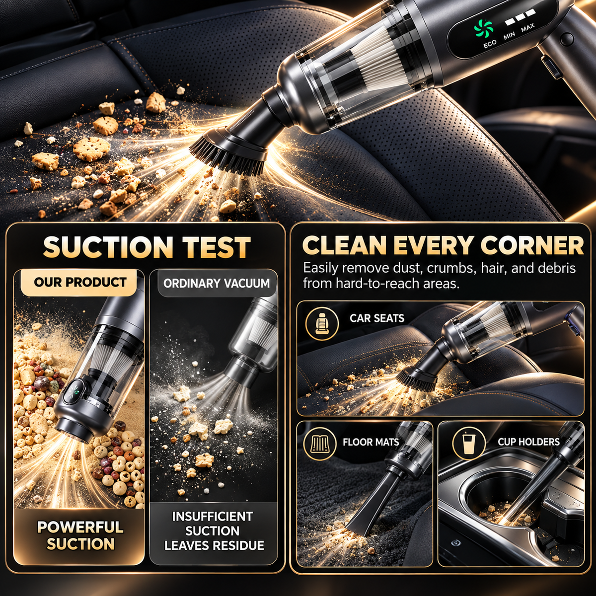MiniPro™ 4-in-1 Cordless Vacuum & Air Pump