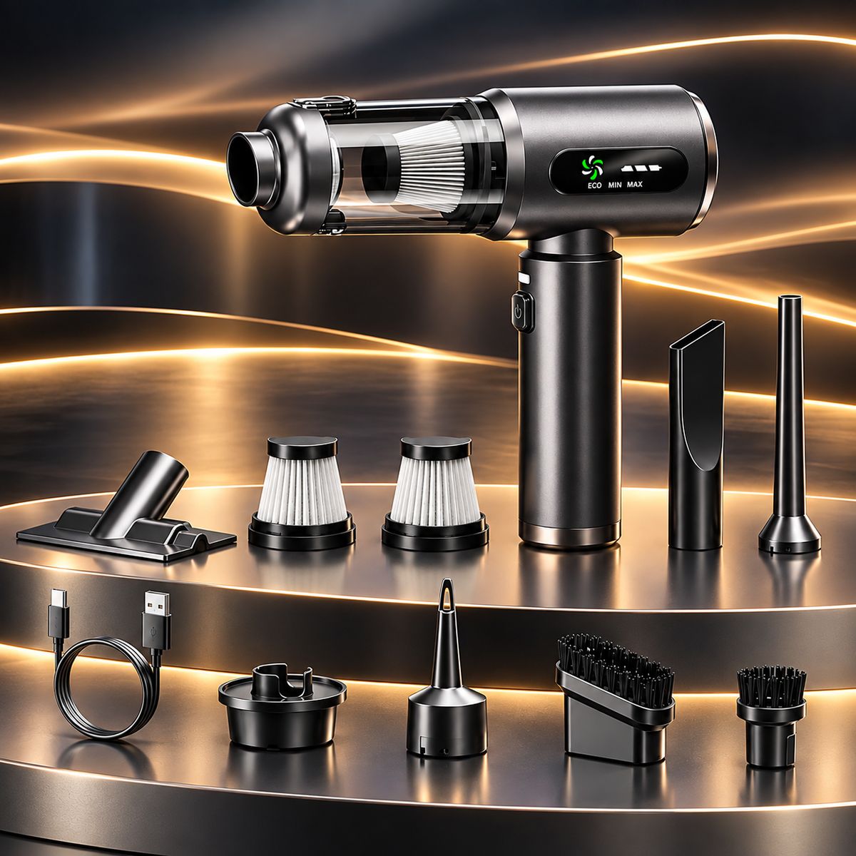 MiniPro™ 4-in-1 Cordless Vacuum & Air Pump